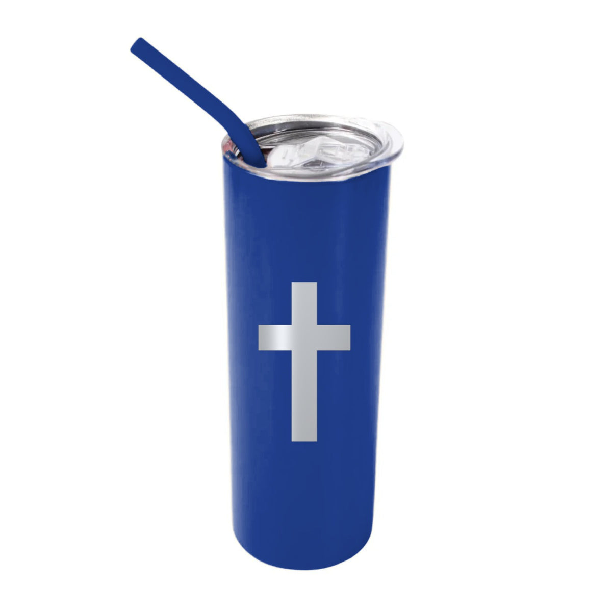 Cross 20 oz Tumbler - Dark Blue