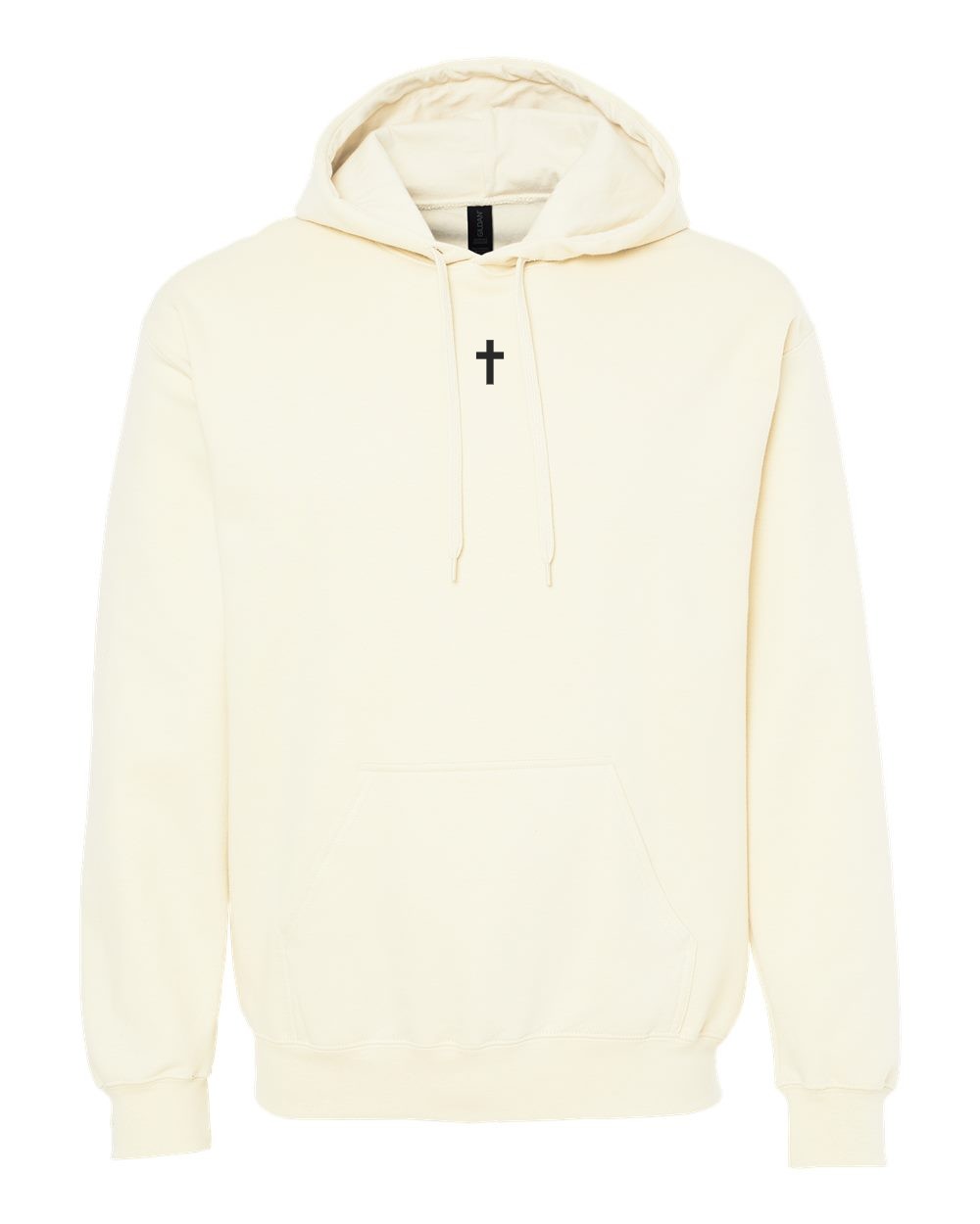 Collar Cross Hoodie - Off White
