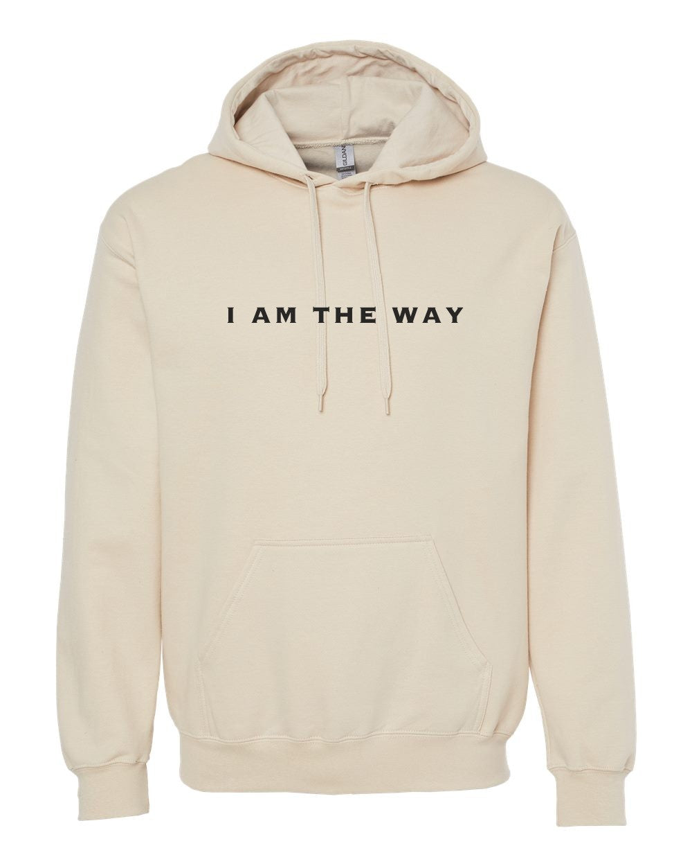 I AM THE WAY Hoodie - Sand