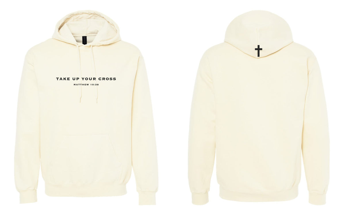 Take Up Your Cross Hoodie - Off White