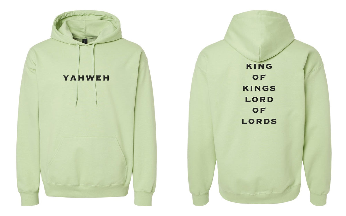Yahweh | King of Kings Hoodie - Pistachio