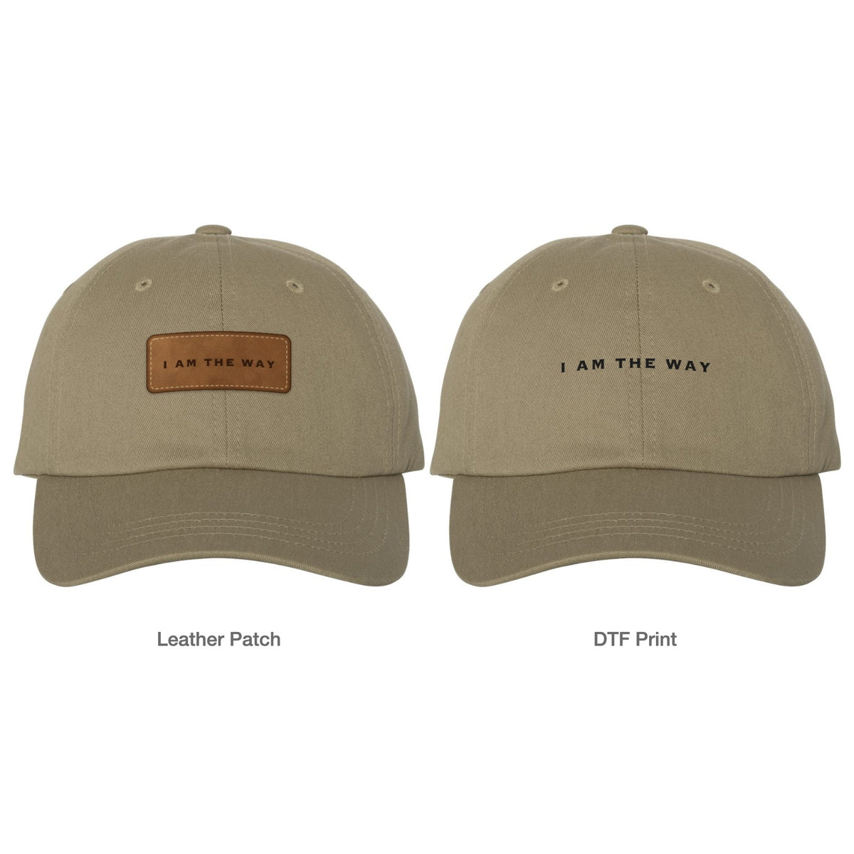 I AM THE WAY Dad Hat - Khaki