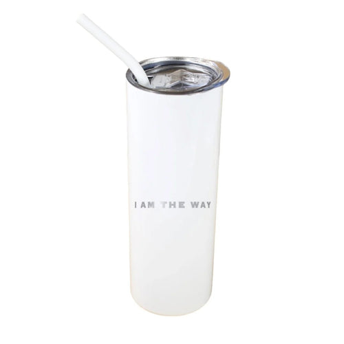 I AM THE WAY 20 oz Tumbler - White
