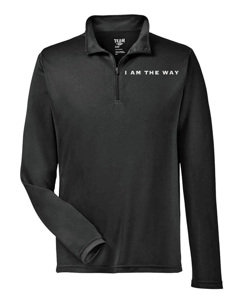 I AM THE WAY Quarter-Zip - Black