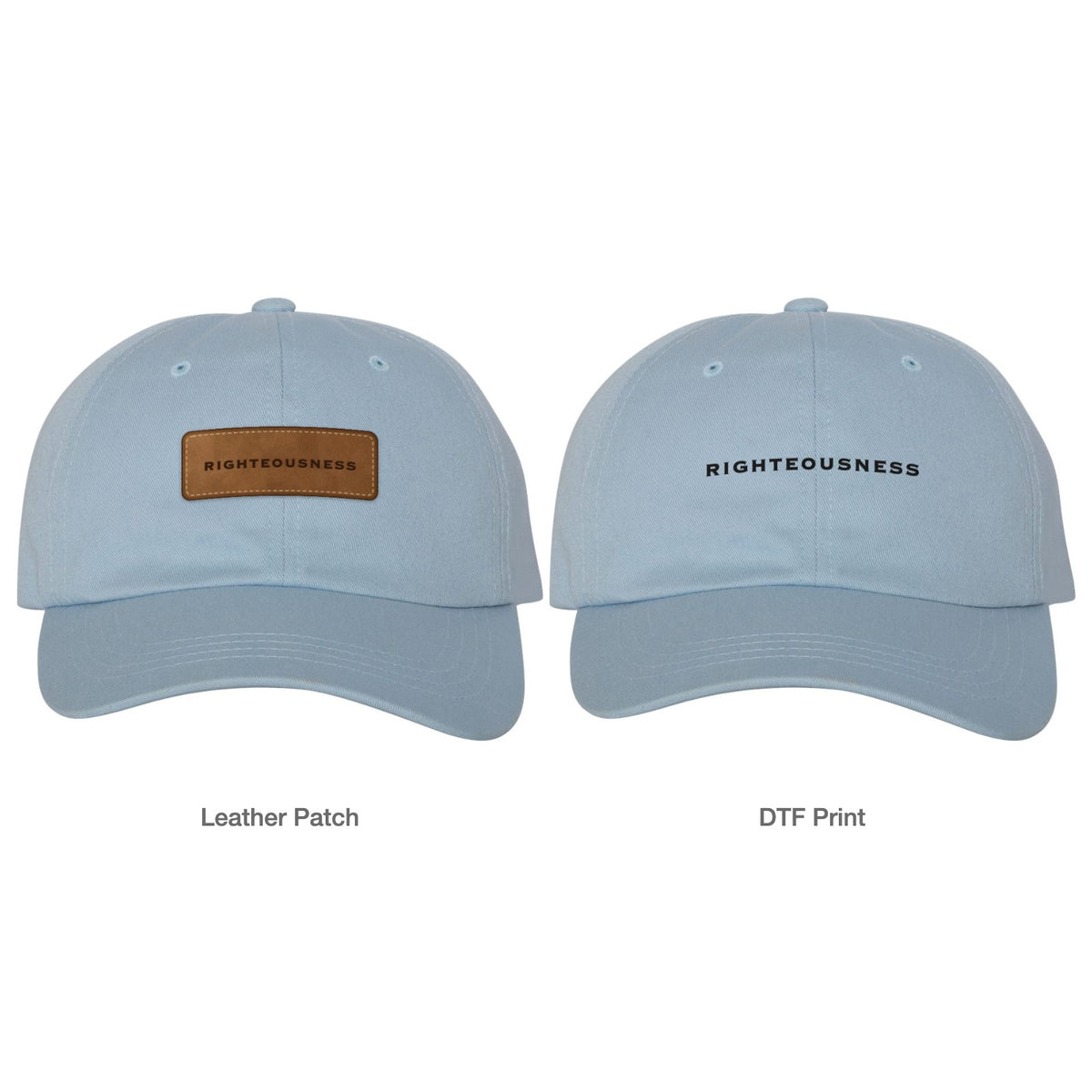 Righteousness Dad Hat - Light Blue