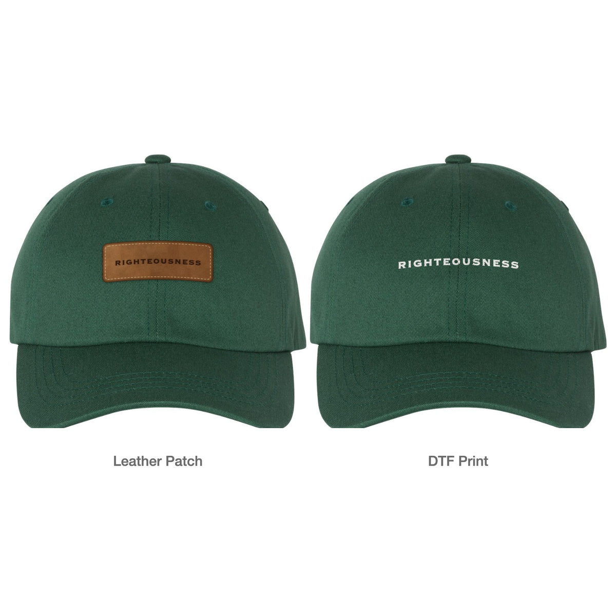 Righteousness Dad Hat - Spruce