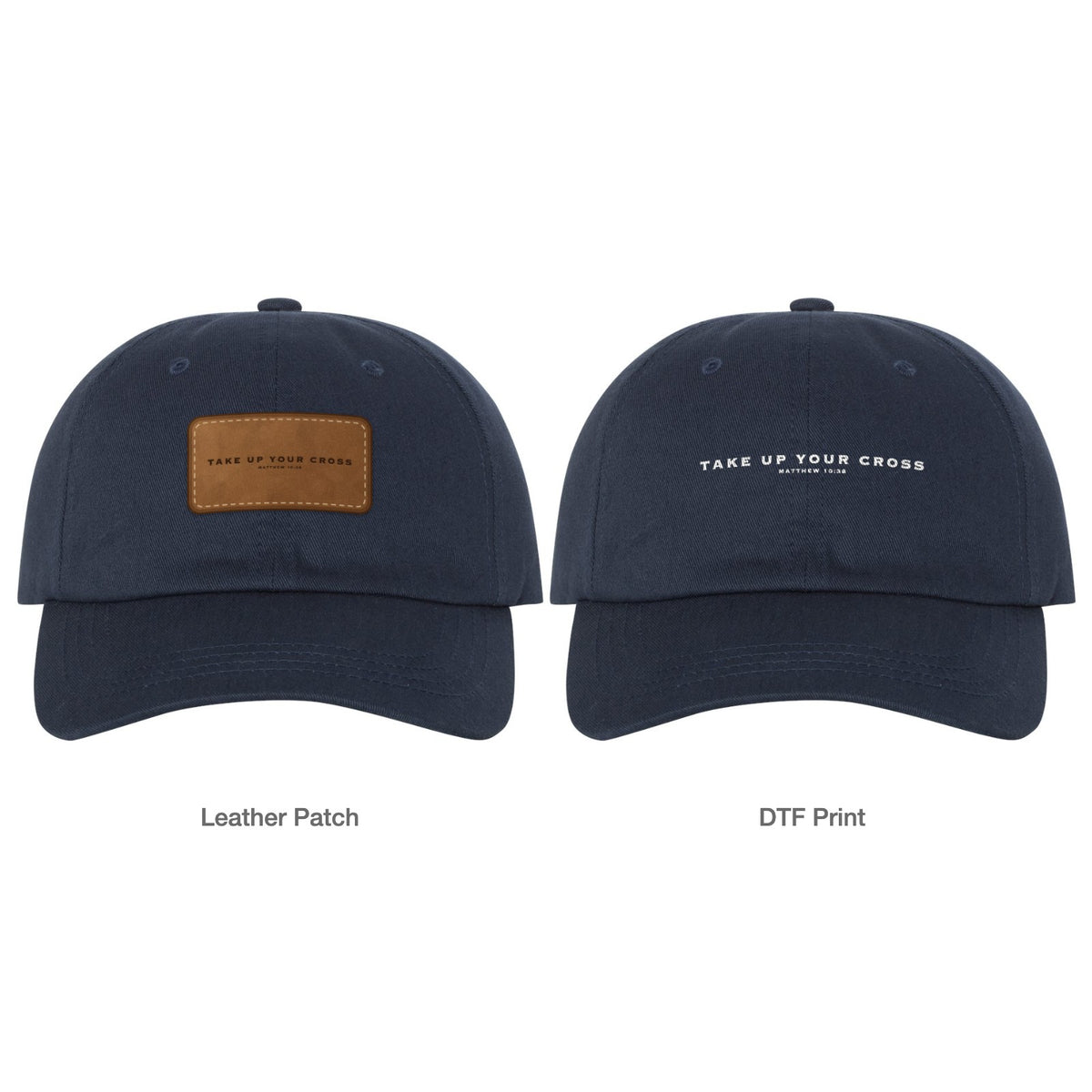 Take Up Your Cross Dad Hat - Navy