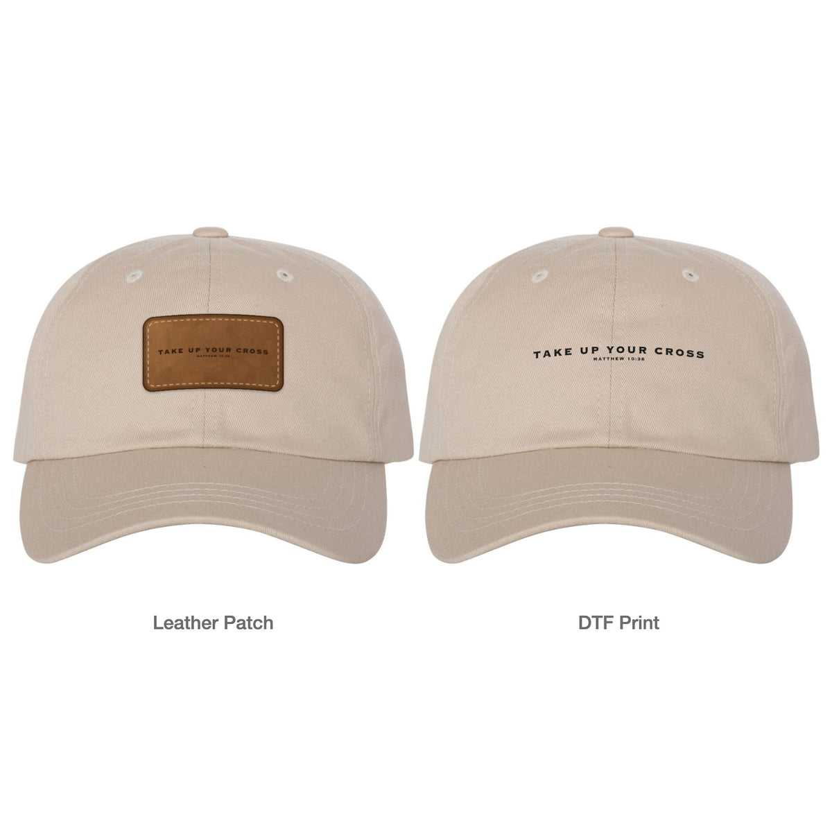 Take Up Your Cross Dad Hat - Stone