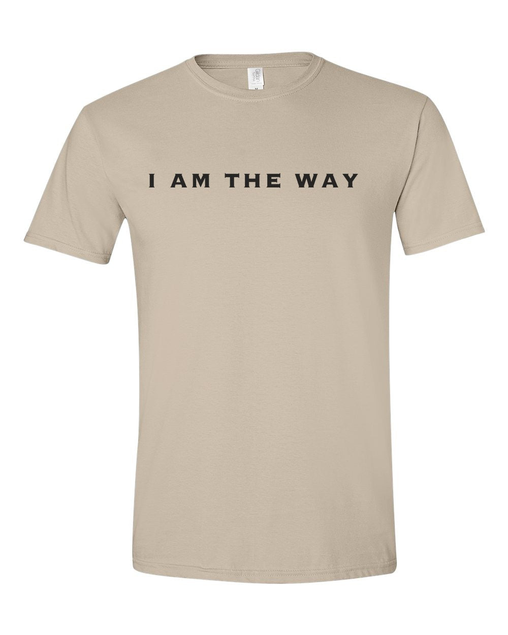I AM THE WAY Tee - Sand