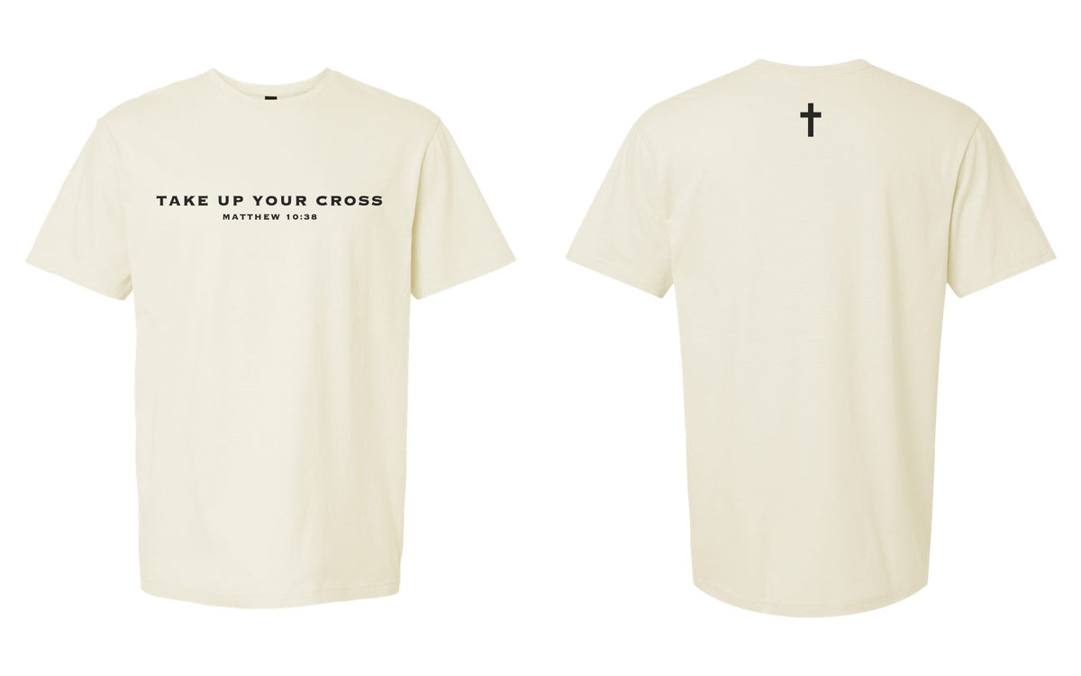 Take Up Your Cross Tee - Off White