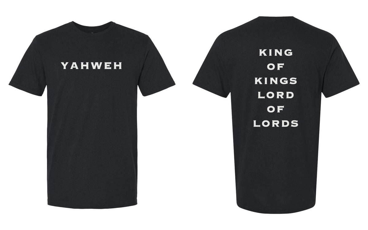 Yahweh | King of Kings Tee - Black