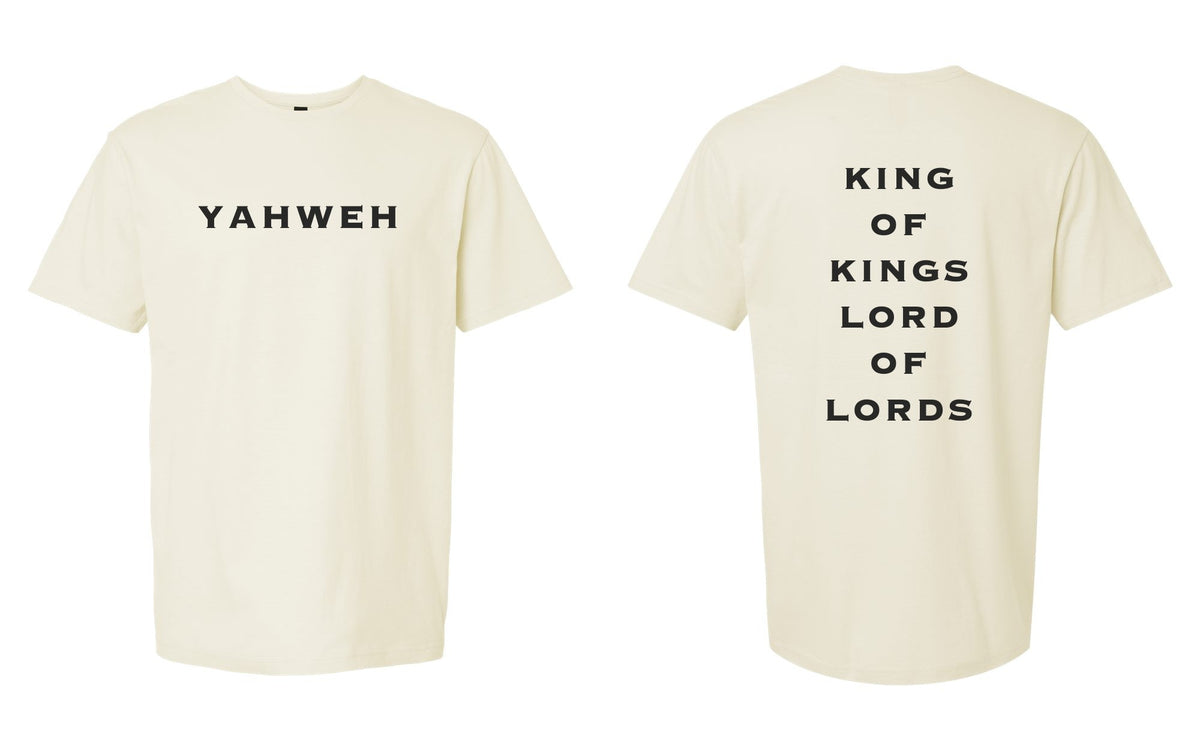 Yahweh | King of Kings Tee - Off White
