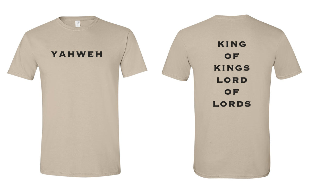 Yahweh | King of Kings Tee - Sand