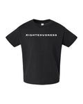 Righteousness Toddler Tee - Black