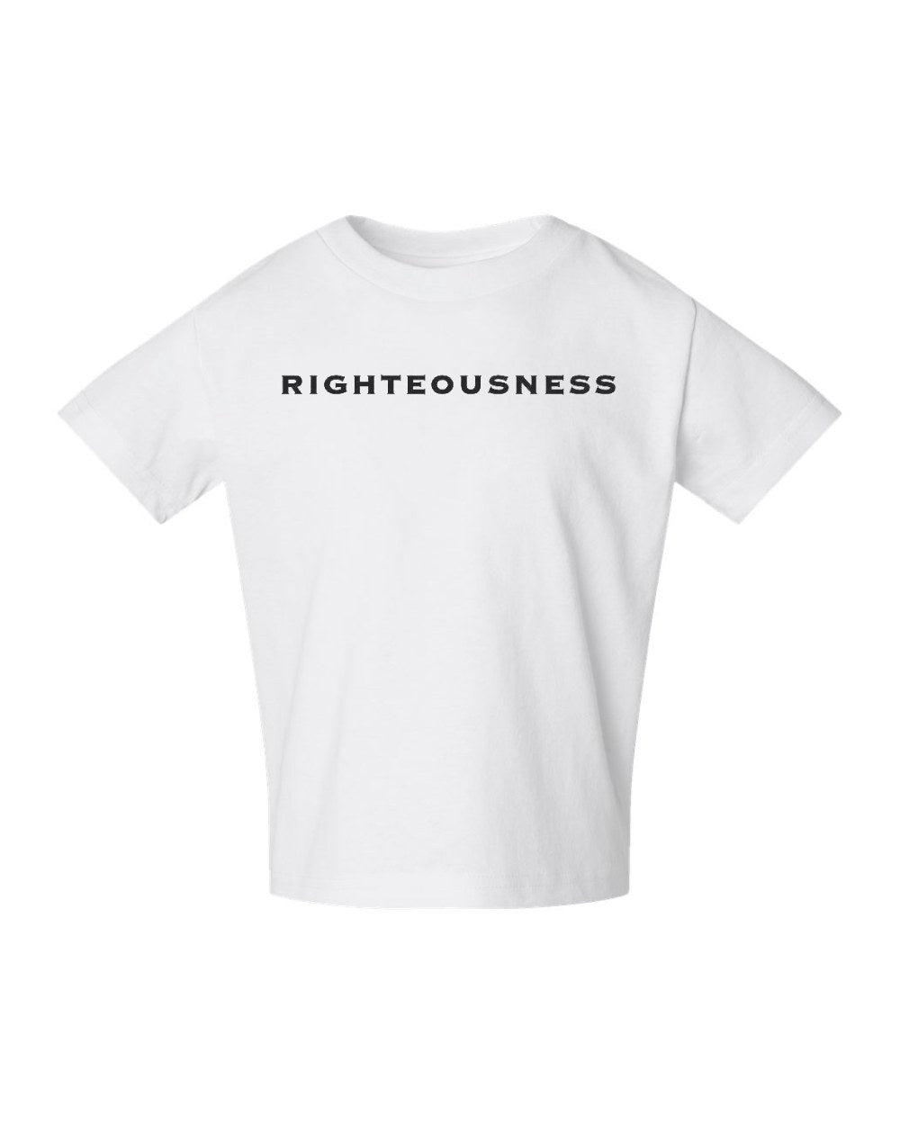 Righteousness Toddler Tee - White