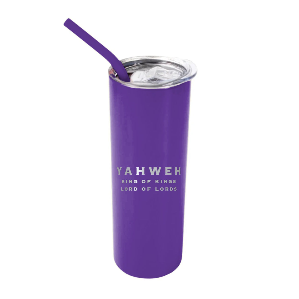 Yahweh 20 oz Tumbler - Purple