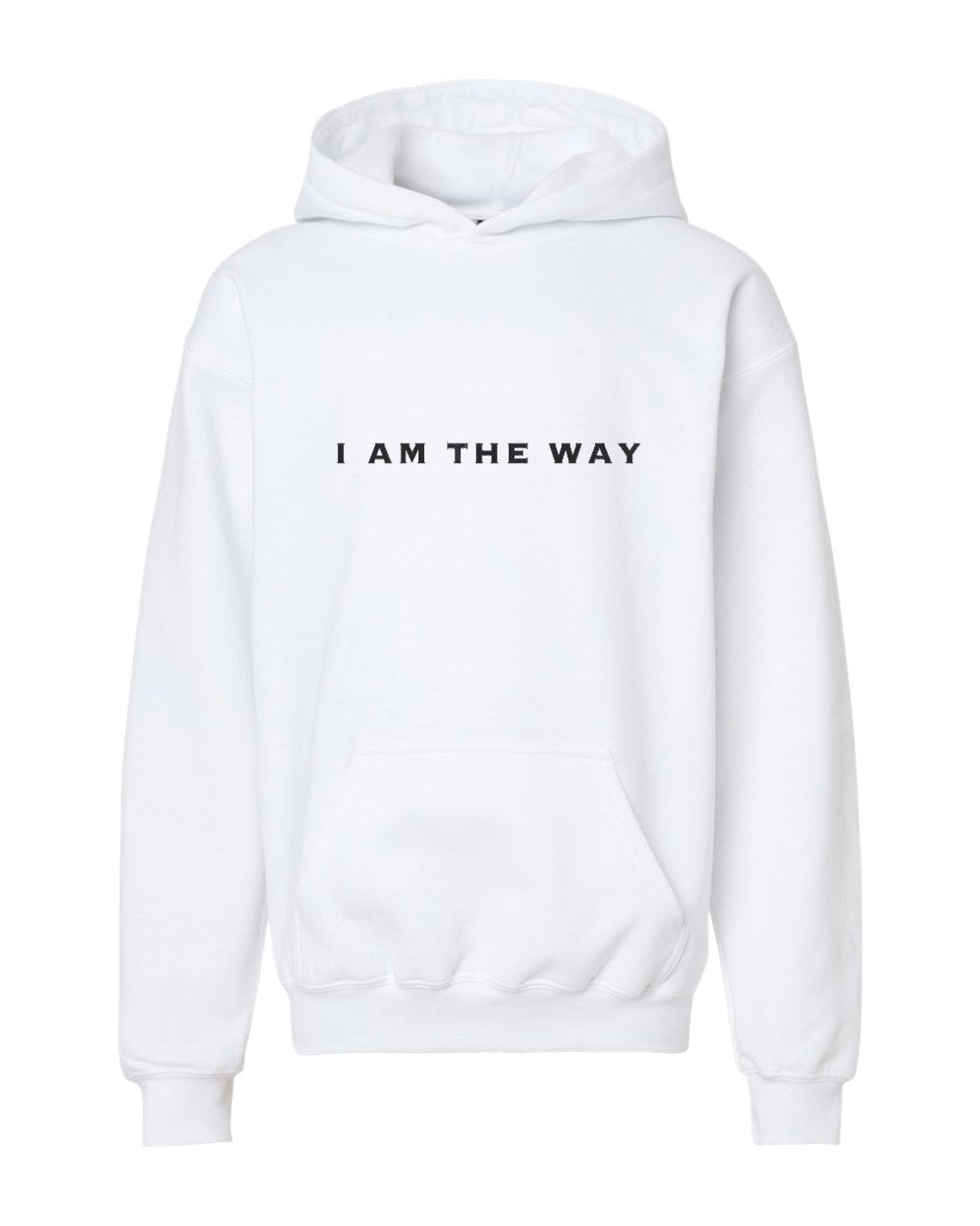 I AM THE WAY Youth Hoodie - White
