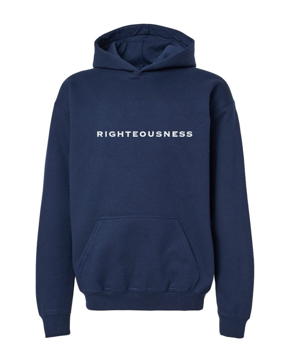 Righteousness Youth Hoodie - Navy