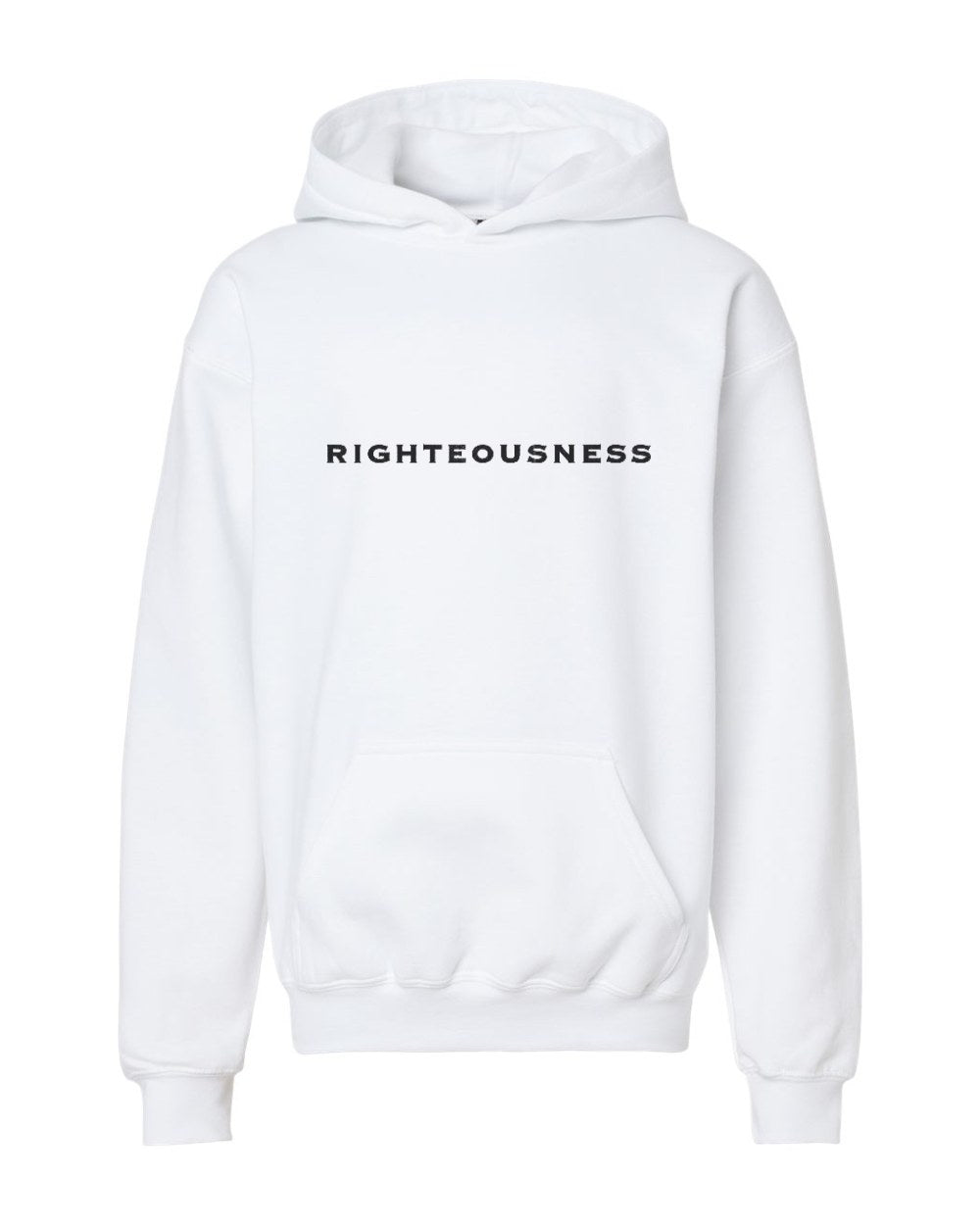 Righteousness Youth Hoodie - White