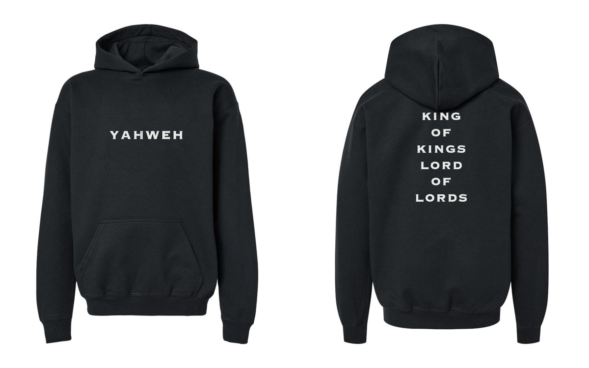 Yahweh | King of Kings Youth Hoodie - Black