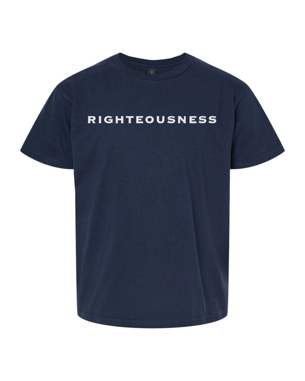 Righteousness Youth Tee - Navy