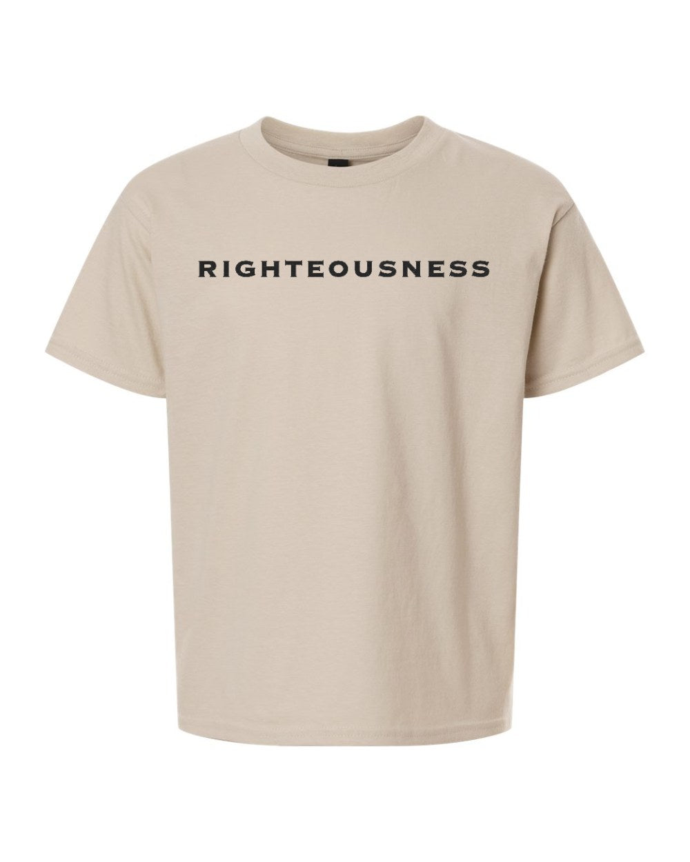Righteousness Youth Tee - Sand