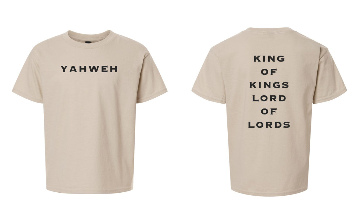 Yahweh | King of Kings Youth Tee - Sand